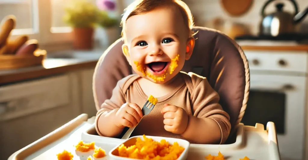 Nutrient-Rich Easy Sweet Potato Puree for Your Baby