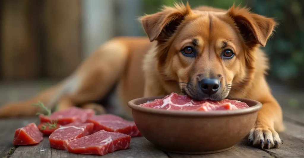 Frozen raw dog food: Nutrition, benefits & safety